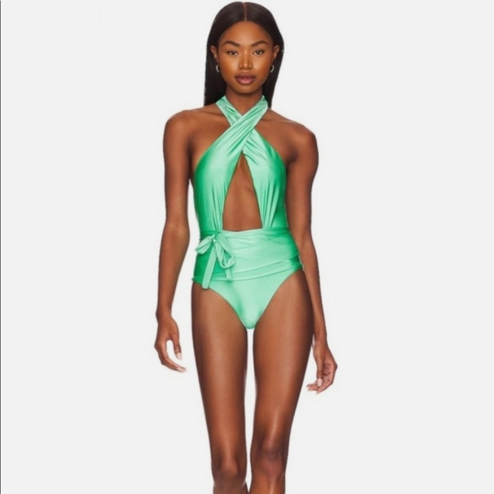 PQ Swim Emerald Bay Green Alex One Piece